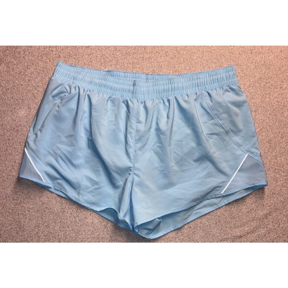 All in Motion Light Blue Running Shorts with Built-in Liner - Women’s Size XXL